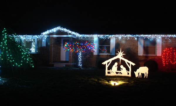 outdoor nativity