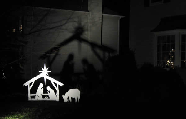 outdoor nativity