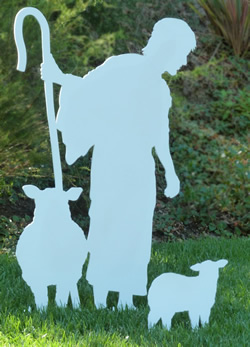 nativity shepherd set image